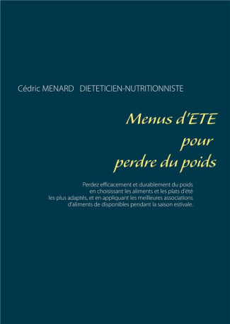 Menus d'été pour perdre du poids