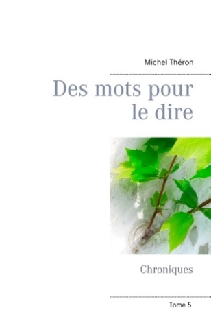 DES MOTS POUR LE DIRE - CHRONIQUES (TOME 5)