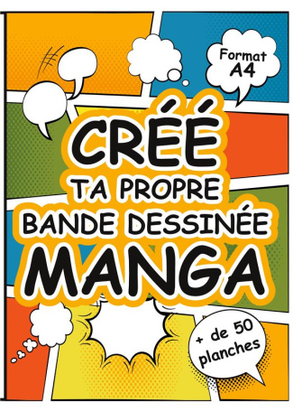 Crée ta propre bande dessinée manga