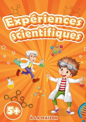 Expériences scientifiques à la maison. Livre d'activités pour enfants avec les étapes et les illustr