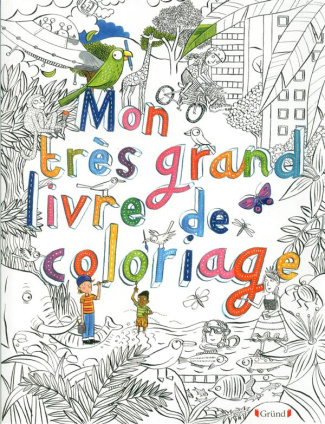 Mon très grand livre de coloriage