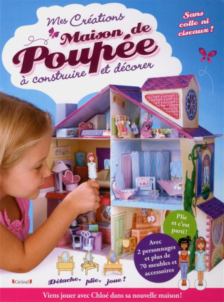 MAISON DE POUPEE A CONSTRUIRE ET A DECORER