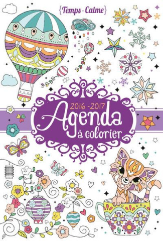 Agenda 2016-2017 à colorier