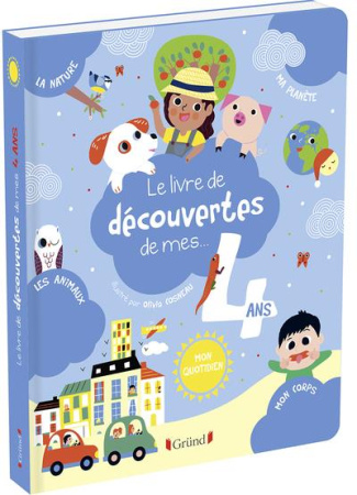 Le livre de découvertes de mes... 4 ans