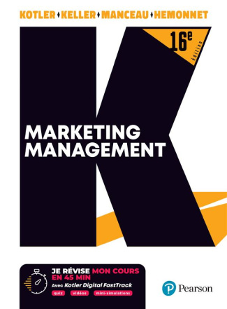 Marketing management. 16e édition