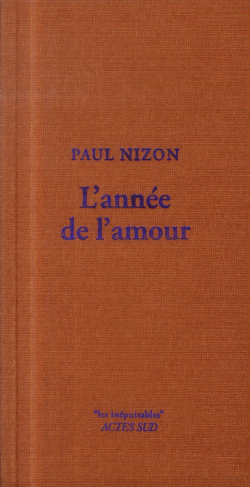 L'année de l'amour