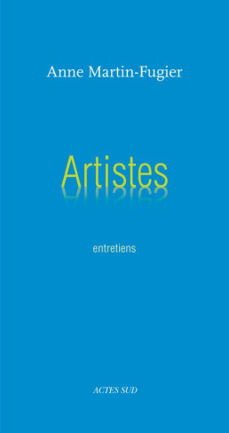Artistes. Entretiens