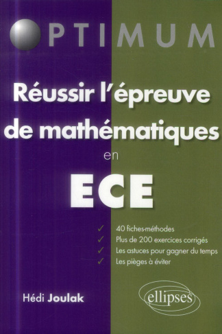 Réussir l'épreuve de mathématiques en ECE. 2e édition