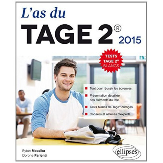 L'as du Tage 2. 4 tests blancs, Edition 2015