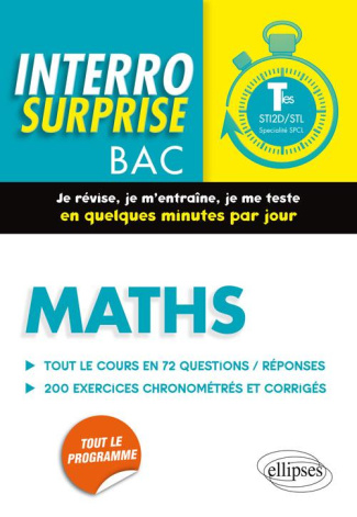 Maths Tle Bac STI2D/STL spécialité SPCL