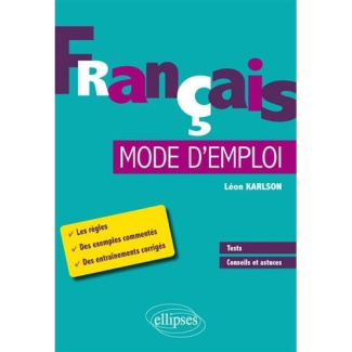 Français. Mode d'emploi