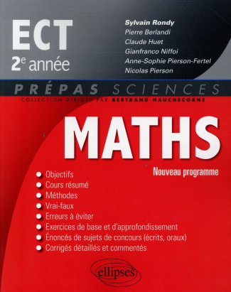 Mathématiques ECT 2e année