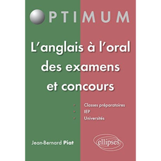 L'anglais à l'oral des examens et concours