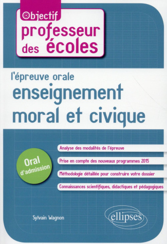 L'épreuve orale d'enseignement moral et civique