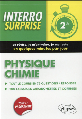 Physique Chimie 2de