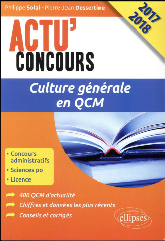 Culture générale en QCM concours. Edition 2017-2018