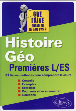 Histoire-géographie 1ere L et ES
