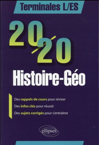 20/20 en histoire-géographie Tles L et ES