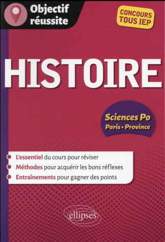 Histoire concours d'entrée sciences-po