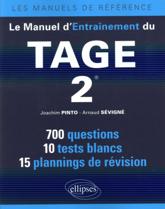 Le manuel d'entraînement du Tage 2