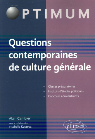 Questions contemporaines de culture générale