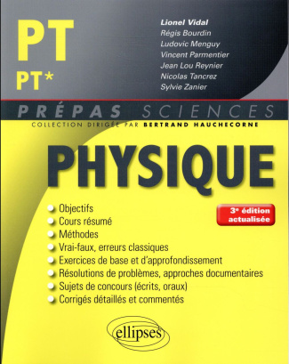 Physique PT/PT*. 3e édition