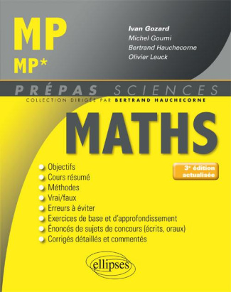 Mathématiques MP/MP*. 3e édition