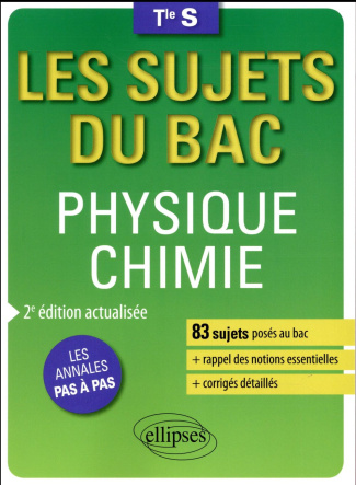 Physique-Chimie Tle S. Enseignements spécifique et de spécialité, 2e édition