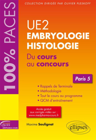 UE2 Embryologie, Histologie (Paris 5)