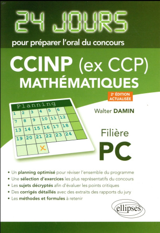 Mathématiques. Concours CCP, Filière PC, 2e édition revue et corrigée
