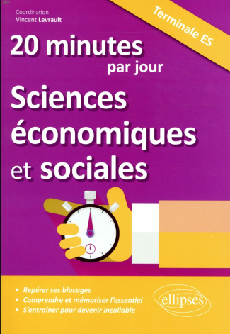 20 minutes de Sciences Economiques et Sociales par jour Tle ES