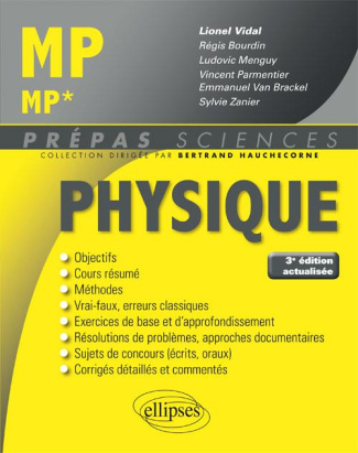 Physique MP/MP*. 3e édition revue et corrigée