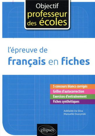 L'épreuve de français en fiches
