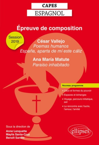 Epreuve de composition CAPES Espagnol. César Vallejo, Poemas humanos et Espana, aparta de mi este ca