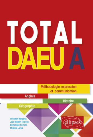 Total DAEU A . Anglais, Histoire, Géographie