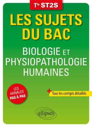 Biologie et physiopathologie humaines Tle ST2S