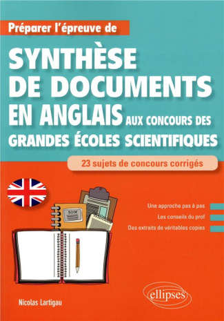 Anglais Préparer l'épreuve de synthèse de documents aux concours des grandes écoles scientifiques