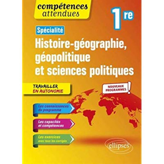 Histoire-géographie, géopolitique et sciences politiques 1re