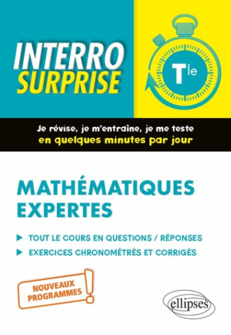 Mathématiques expertes Tle. Edition 2020