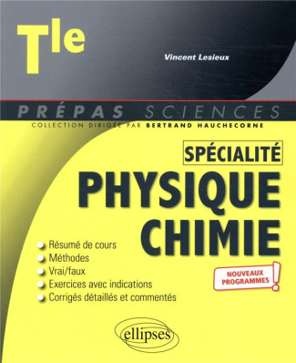 Spécialité Physique-Chimie Tle. Edition 2020