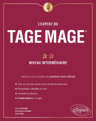 L'expert du Tage Mage® Niveau intermédiaire. 4 tests blancs
