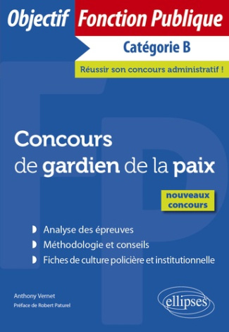 Concours de gardien de la paix. Catégorie B, Edition 2021