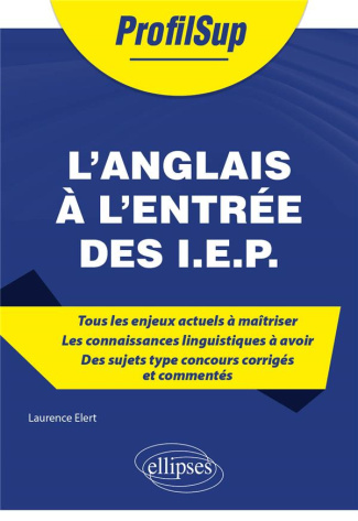 L'anglais à l'entrée des I.E.P.