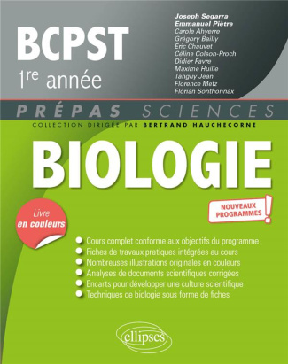 Biologie BCPST 1ère année. 2e édition