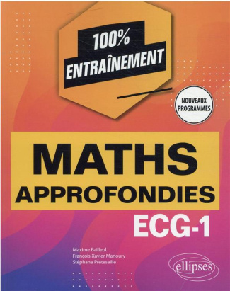 Maths approfondies ECG-1