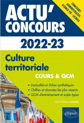 Culture territoriale. Cours et QCM, Edition 2022-2023