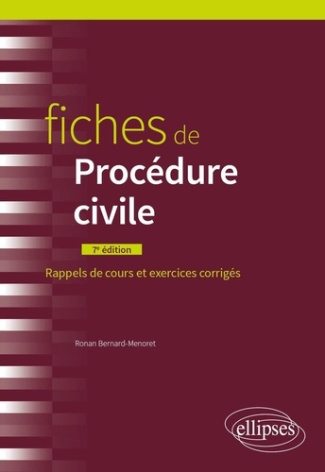 Fiches de procédure civile. 7e édition
