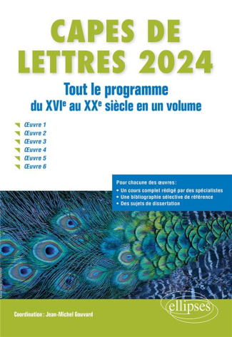 CAPES de Lettres modernes. Tout le programme de littérature française en un volume, Edition 2024