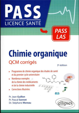 Chimie organique. QCM corrigés, 3e édition