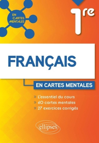 Français 1re en cartes mentales. Edition 2024
